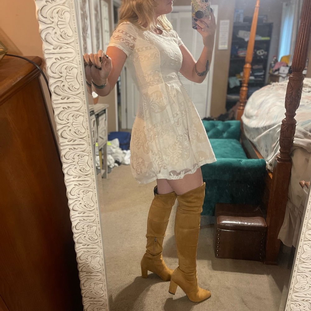 Lace Skater Dress